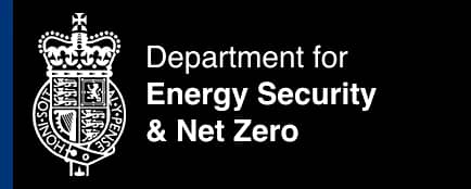 Department for Energy Security and Net Zero logo